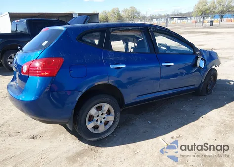 2010 Nissan Rogue S из США, поврежденный, VIN JN8AS5MT6AW017002